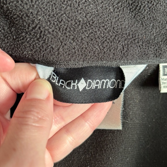 Men’s Black Diamond Ski Snowboard Performance Jacket Black Medium - Picture 3 of 7